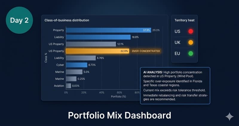 Portfolio Mix Dashboard — Day 2 app