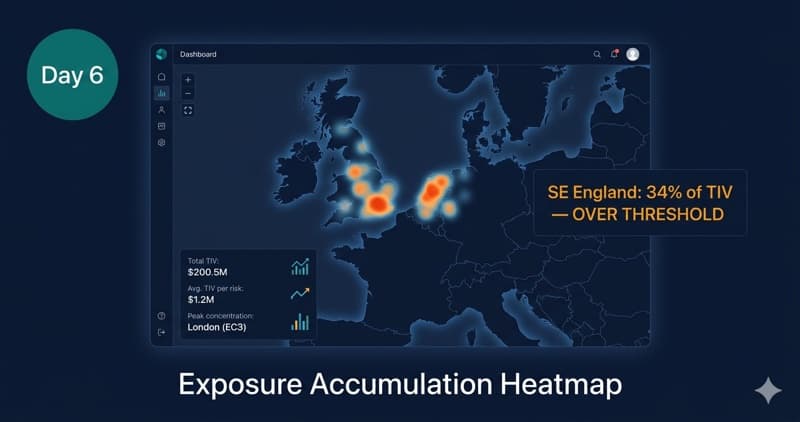 Exposure Accumulation Heatmap — Day 6 app