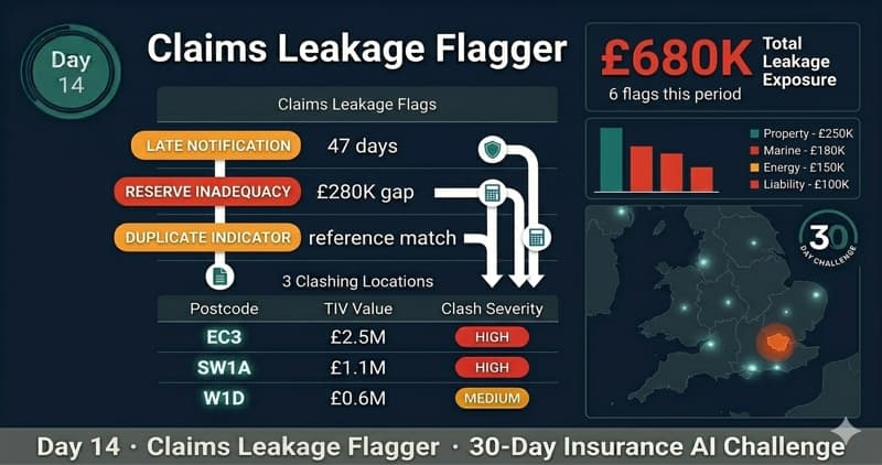 Claims Leakage Flagger — Day 14 app