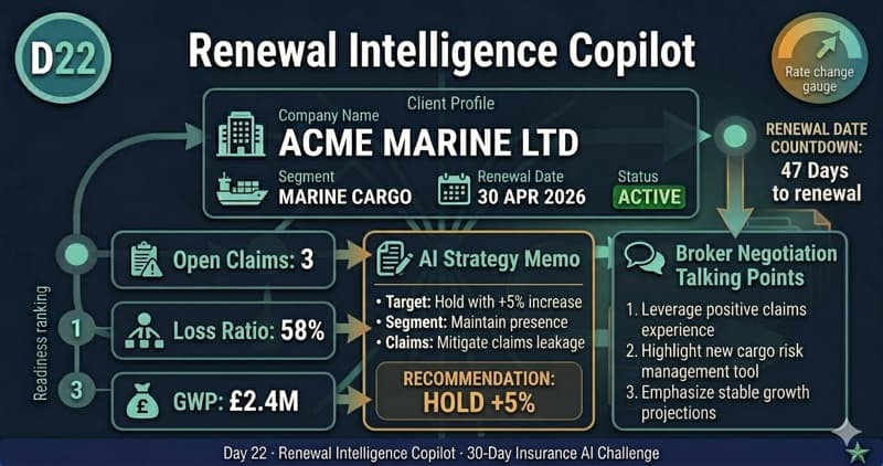 Renewal Intelligence Copilot — Day 22 app